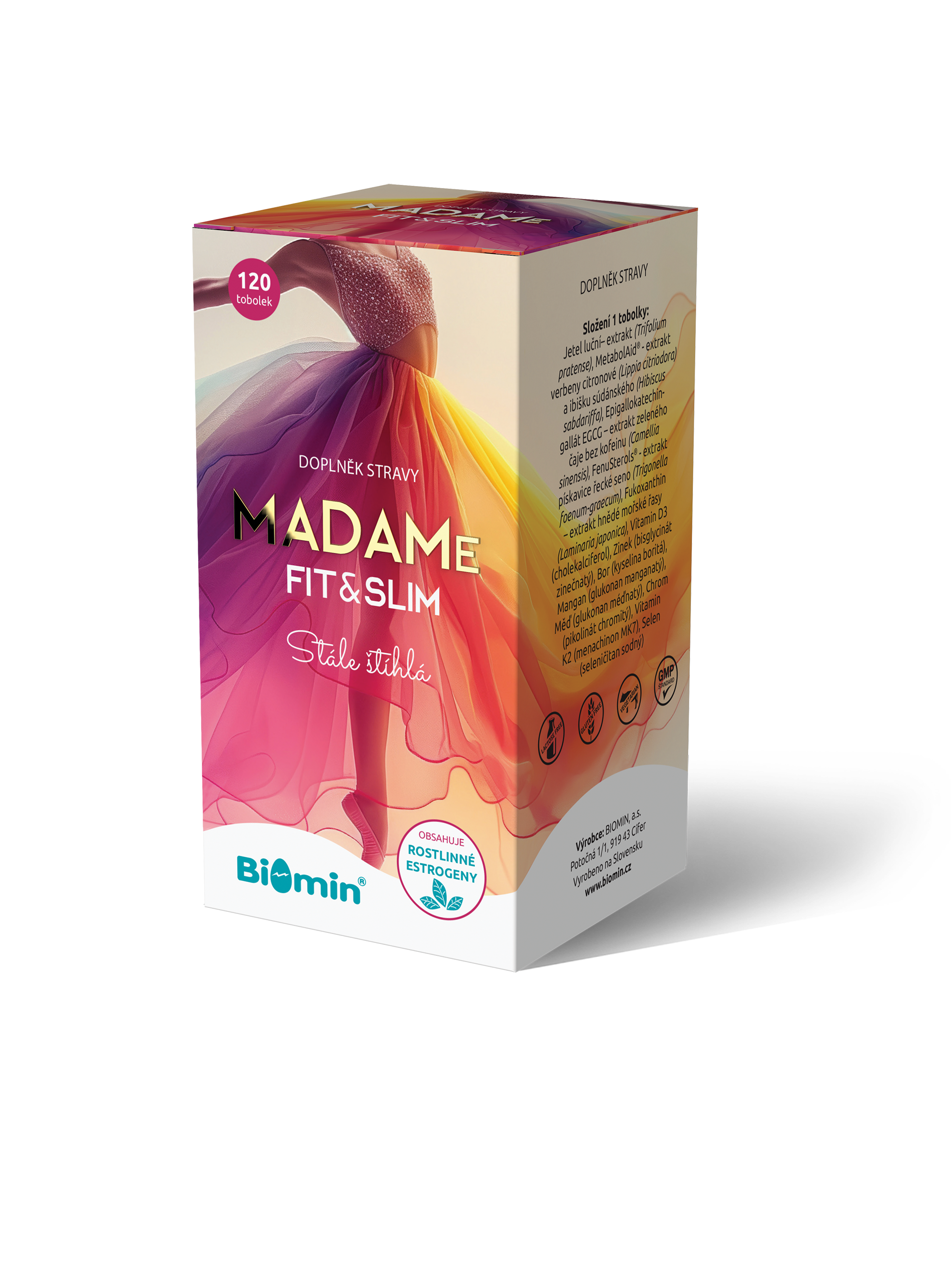 Levně Biomin MADAMe fit&slim 120 kapslí