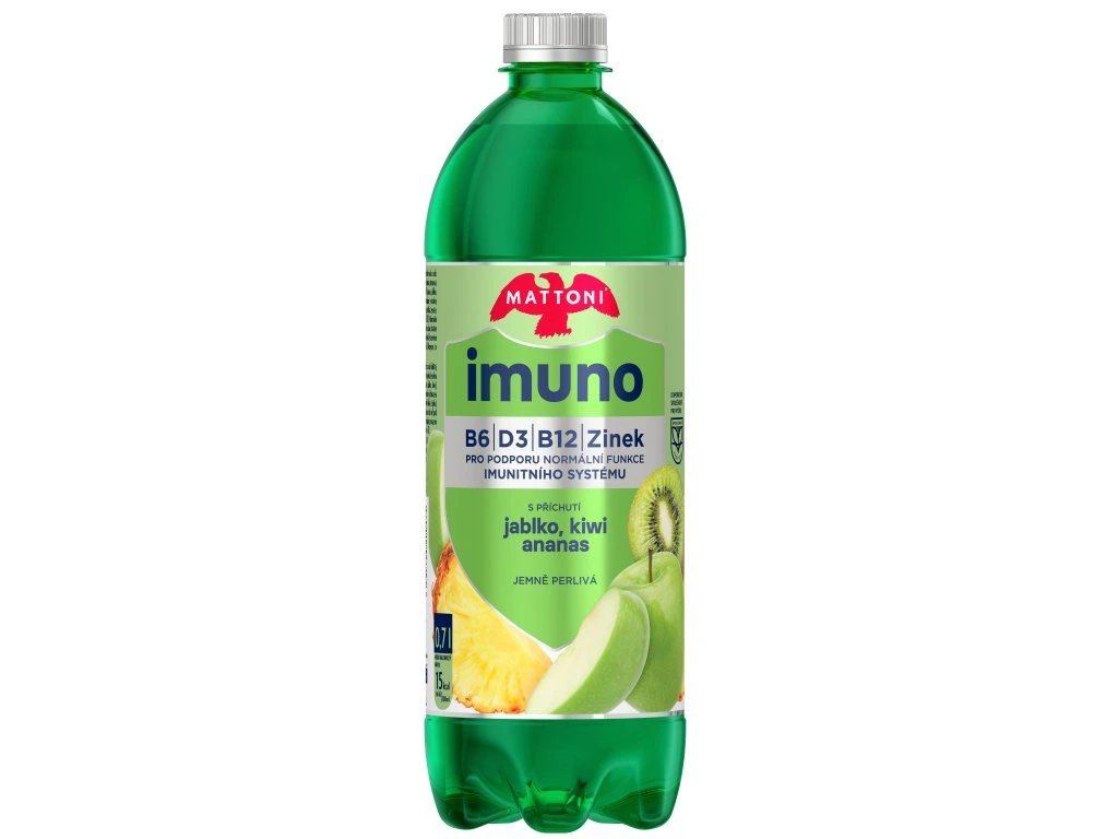 Levně Mattoni Imuno jablko kiwi ananas 0.7l
