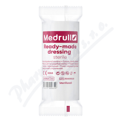 Levně Medrull ster.obvaz 10cmx5m s polštářkem 10x10cm