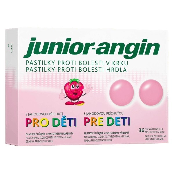 Levně Junior-angin pastilky pro děti 36ks