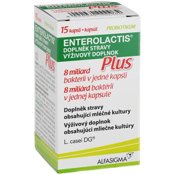 Levně ENTEROLACTIS Plus 15 kapslí