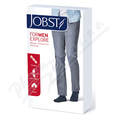 Levně JOBST forMen Explore II.KT punč.lýtk.+šp.v.VI čer.