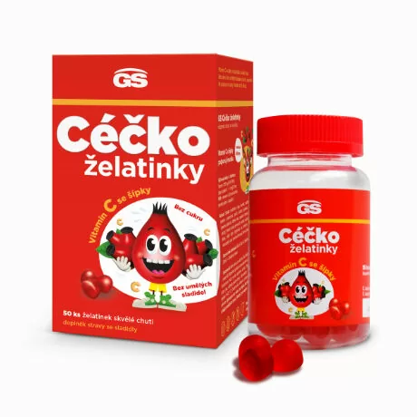 Levně GS Céčko se šípky želatinky bez cukru 50ks