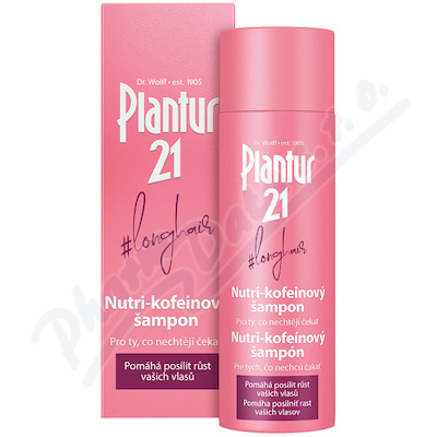 Levně Plantur21 longhair Nutri-kofeinový šampon 200ml