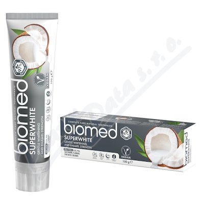 Levně BIOMED SUPERWHITE zubní pasta BIO 100g