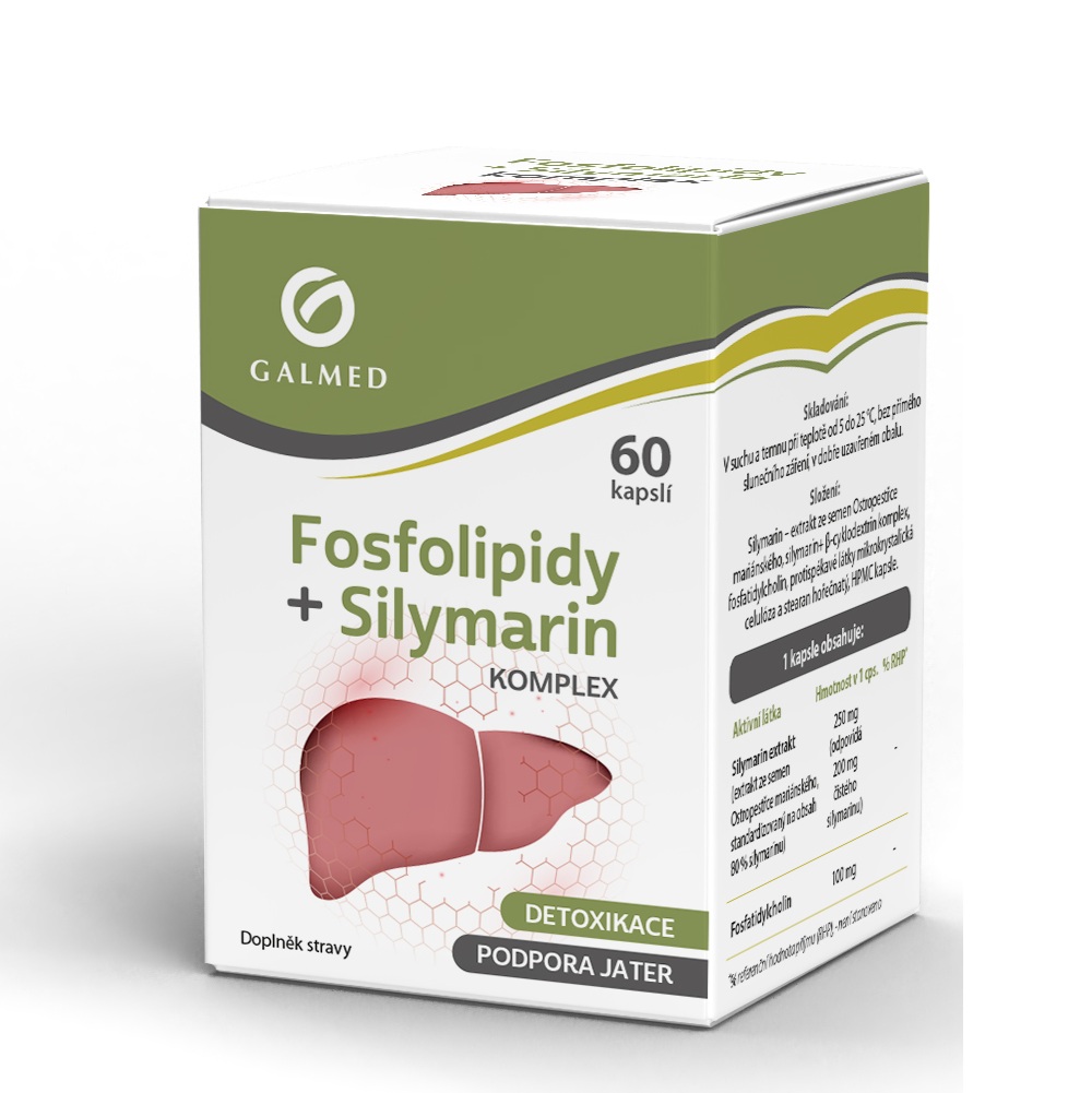 Levně Fosfolipidy + Silymarin komplex Galmed cps 60
