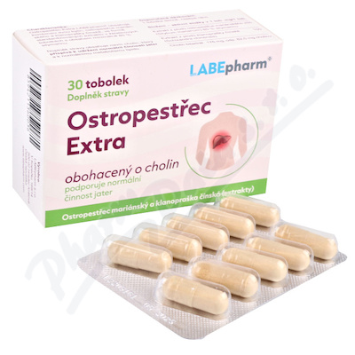 Levně Labe Pharm Ostropestřec EXTRA s cholinem tob.30