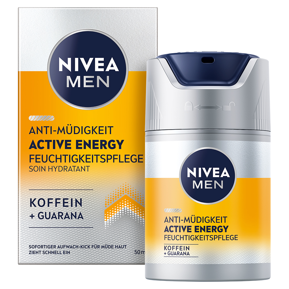 Levně NIVEA MEN Hydratační pleťový krém Active Energy 50ml