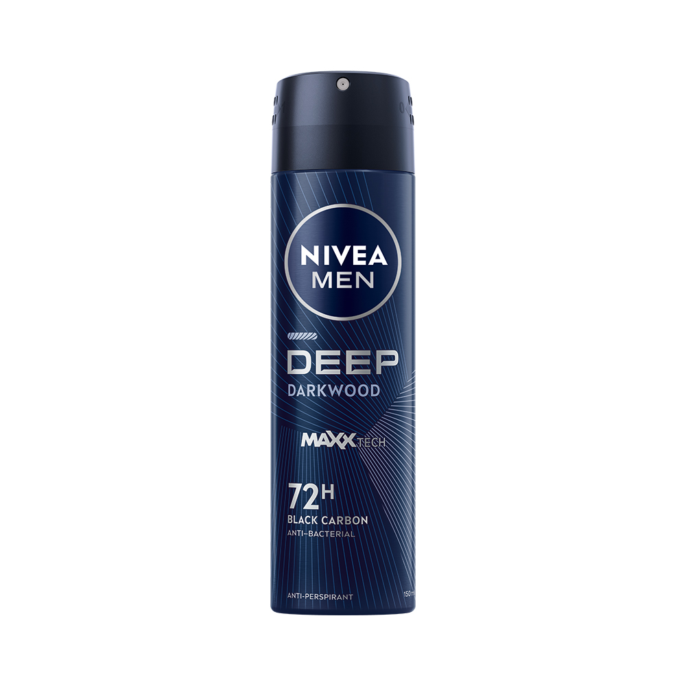 Levně NIVEA MEN Sprej antiperspirant pro muže Deep Darkwood 150ml