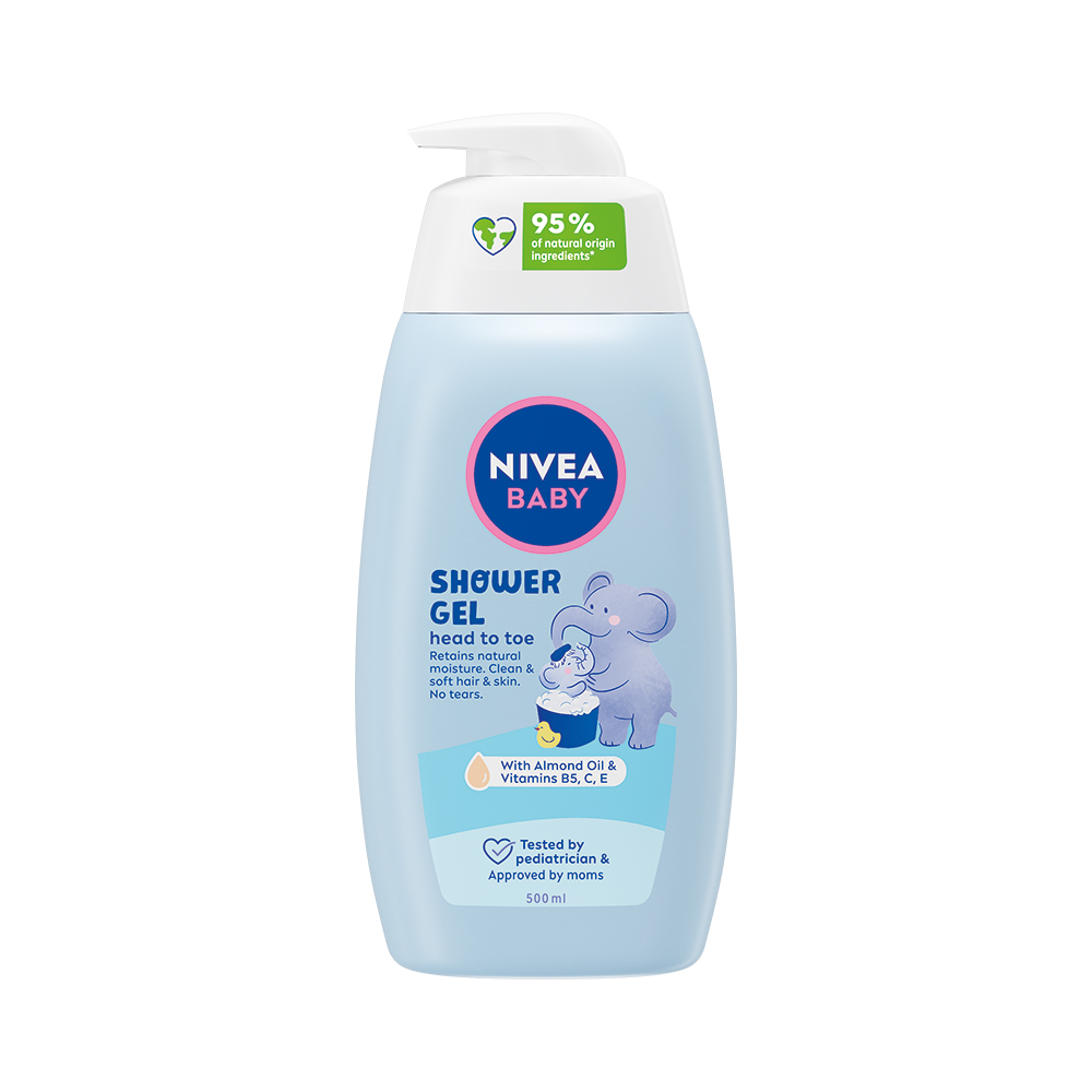 Levně NIVEA Baby Sprchový gel pro celé tělo a vlásky 500 ml