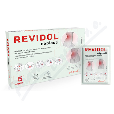 Levně pharco REVIDOL náplasti 5ks