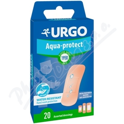 Levně URGO AQUA PROTECT Omyvatelná náplast 20ks NOVÁ