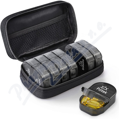 Levně SimplyMed Dávkovač léků týdenní L018-Travel
