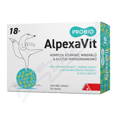 Levně AlpexaVit PROBIO 18+ tob.30