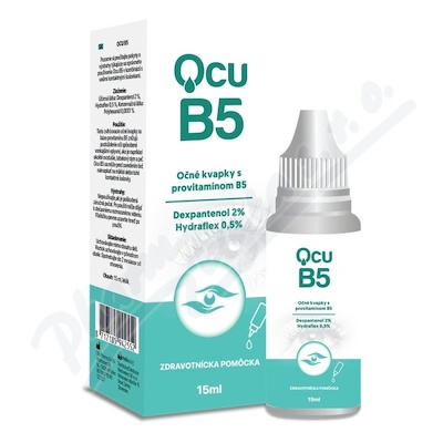 Levně Ocu B5 oční kapky s provitaminem B5 15ml
