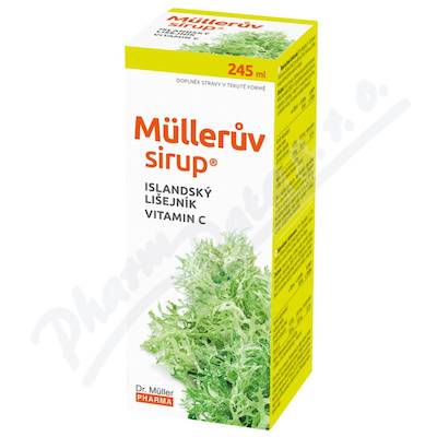 Levně Müllerův sirup s isl.lišejníkem a vit.C 245ml