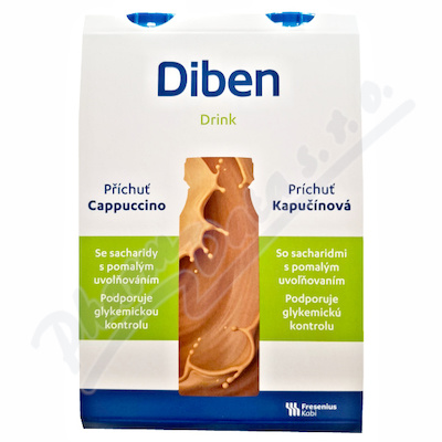 Levně Diben drink cappuccino por.sol.4x200ml