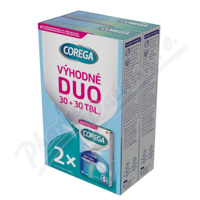 Levně Corega Bio Tabs čistící tablety DUO tbl.2x30