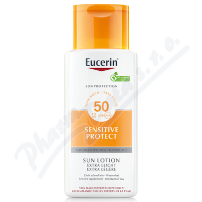 Levně EUCERIN SUN mléko na opal.Sensitive SPF50+ 150ml