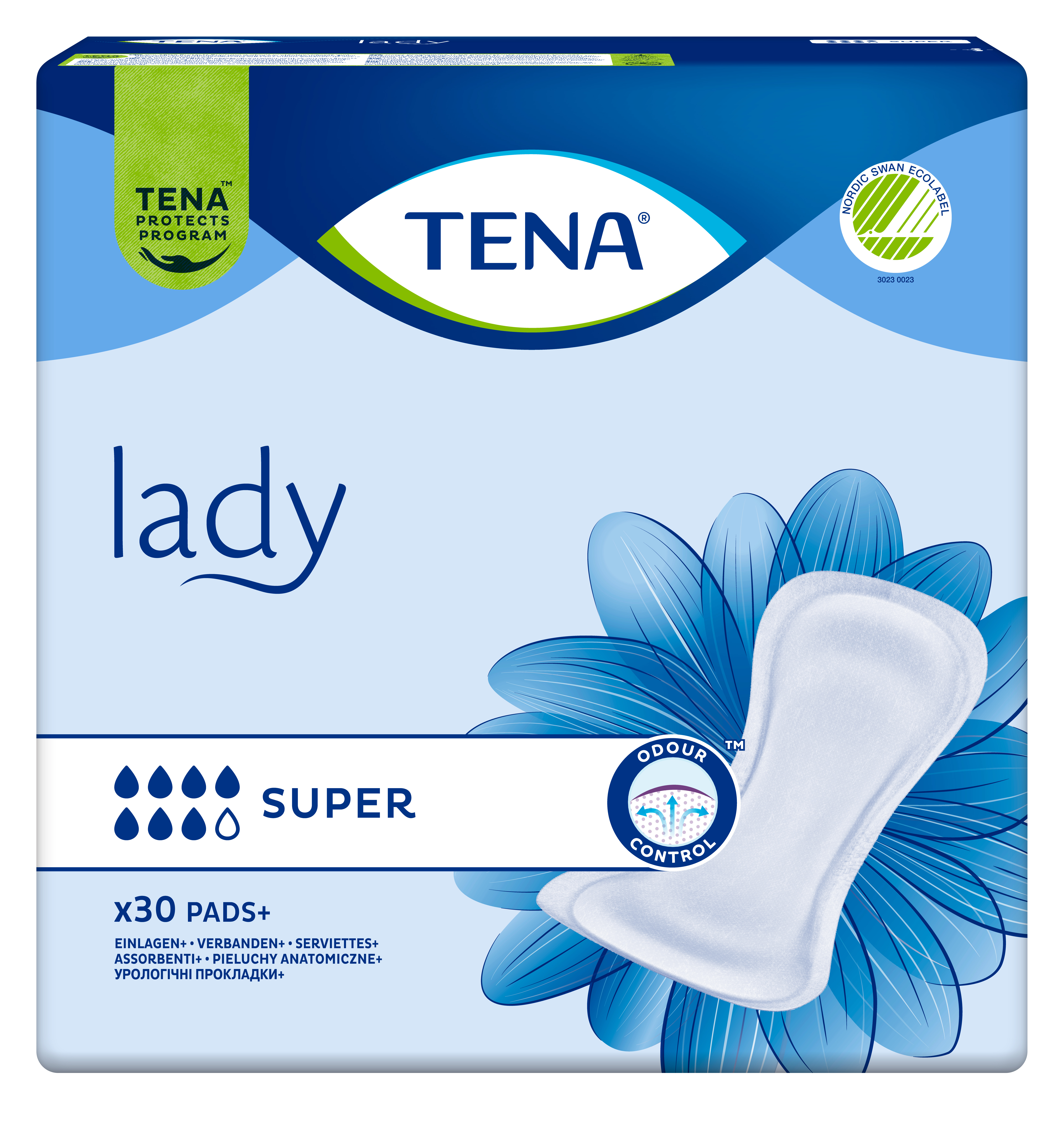 Levně TENA Lady Super 30ks ink.vložky 761703