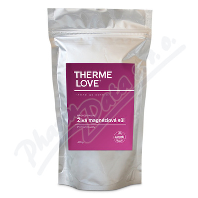 Levně THERMELOVE Živá magnéziová koupelová sůl 450g