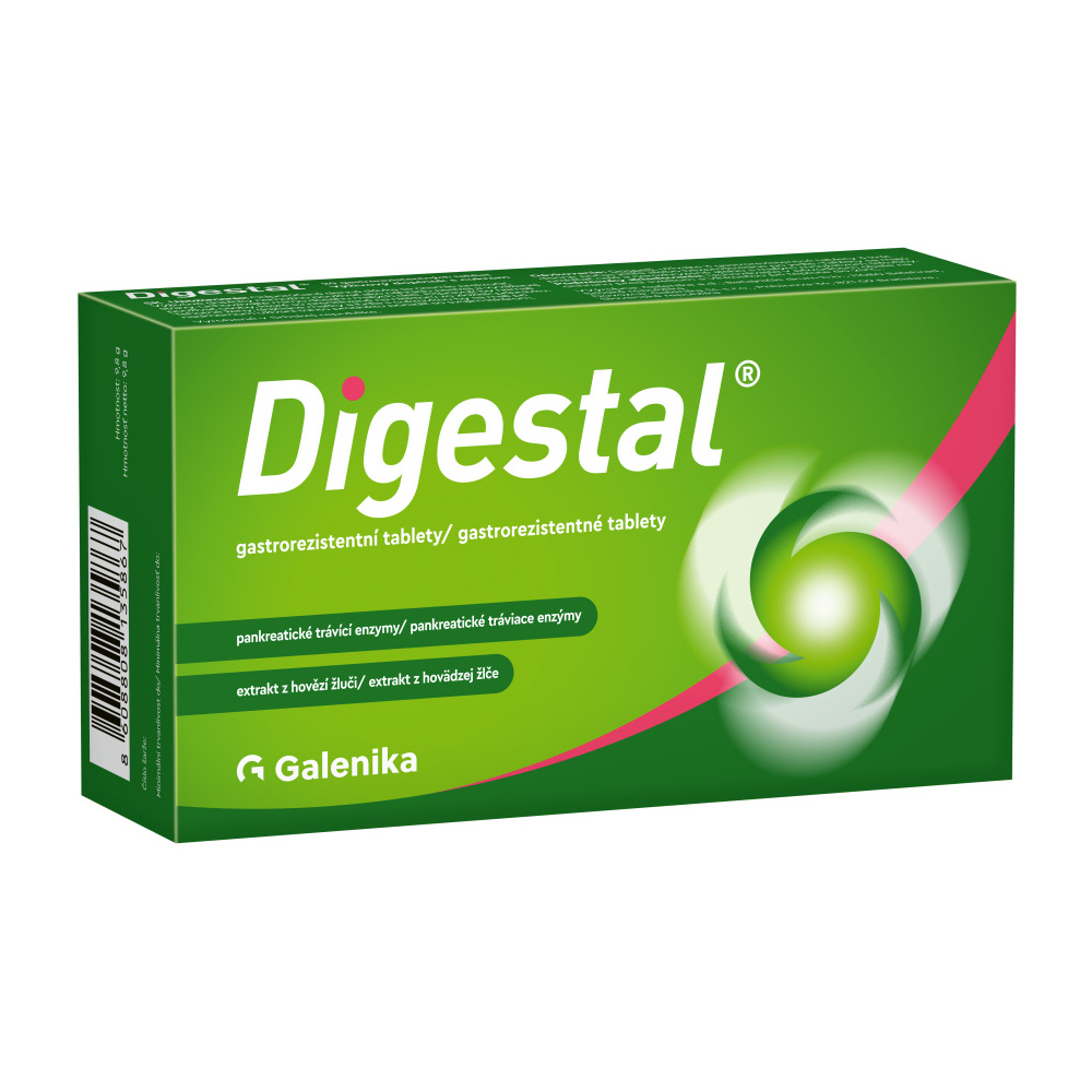 Levně Digestal 20 tablet Galenika