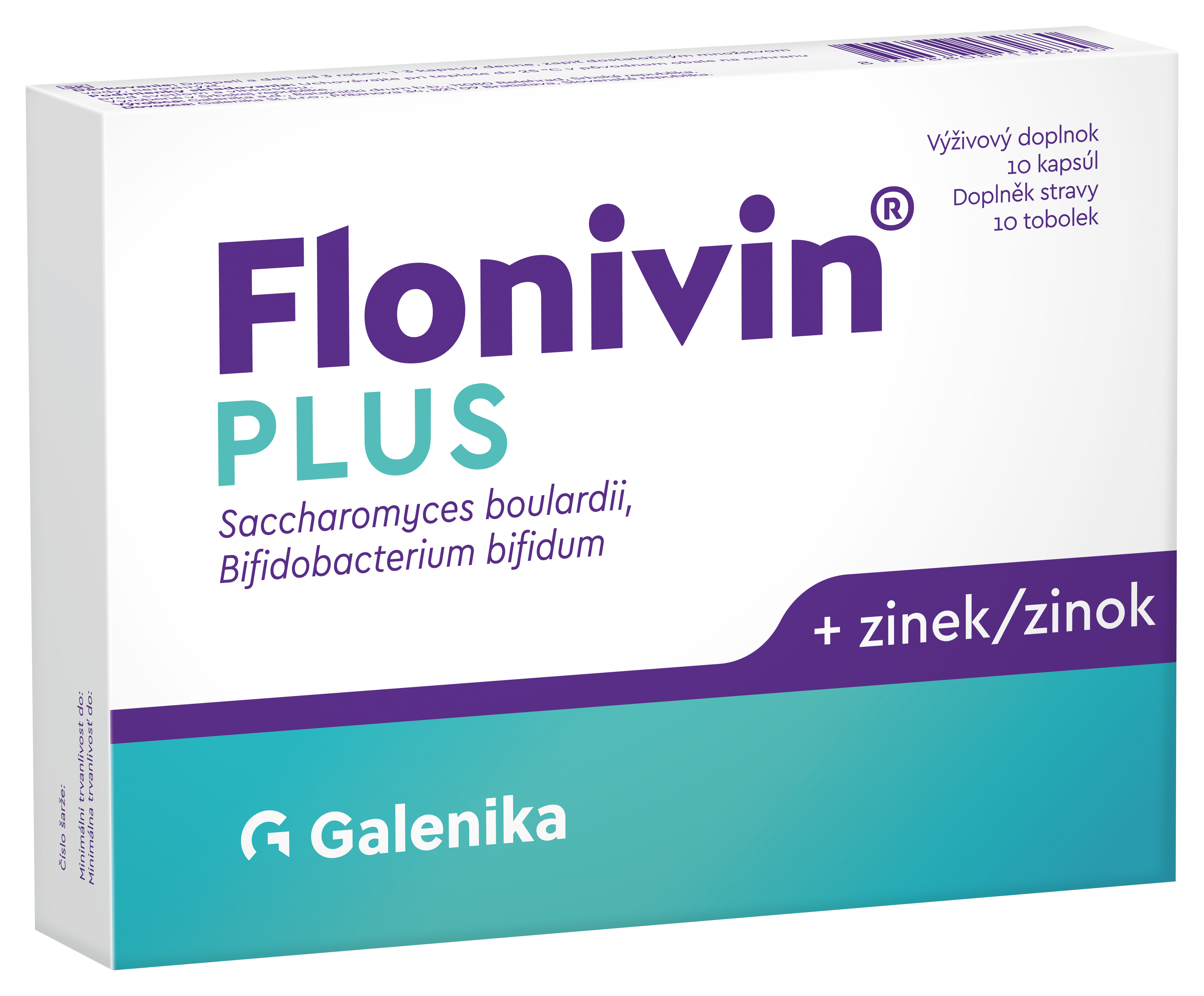 Levně Flonivin Plus+zinek 10 tablet Galenika