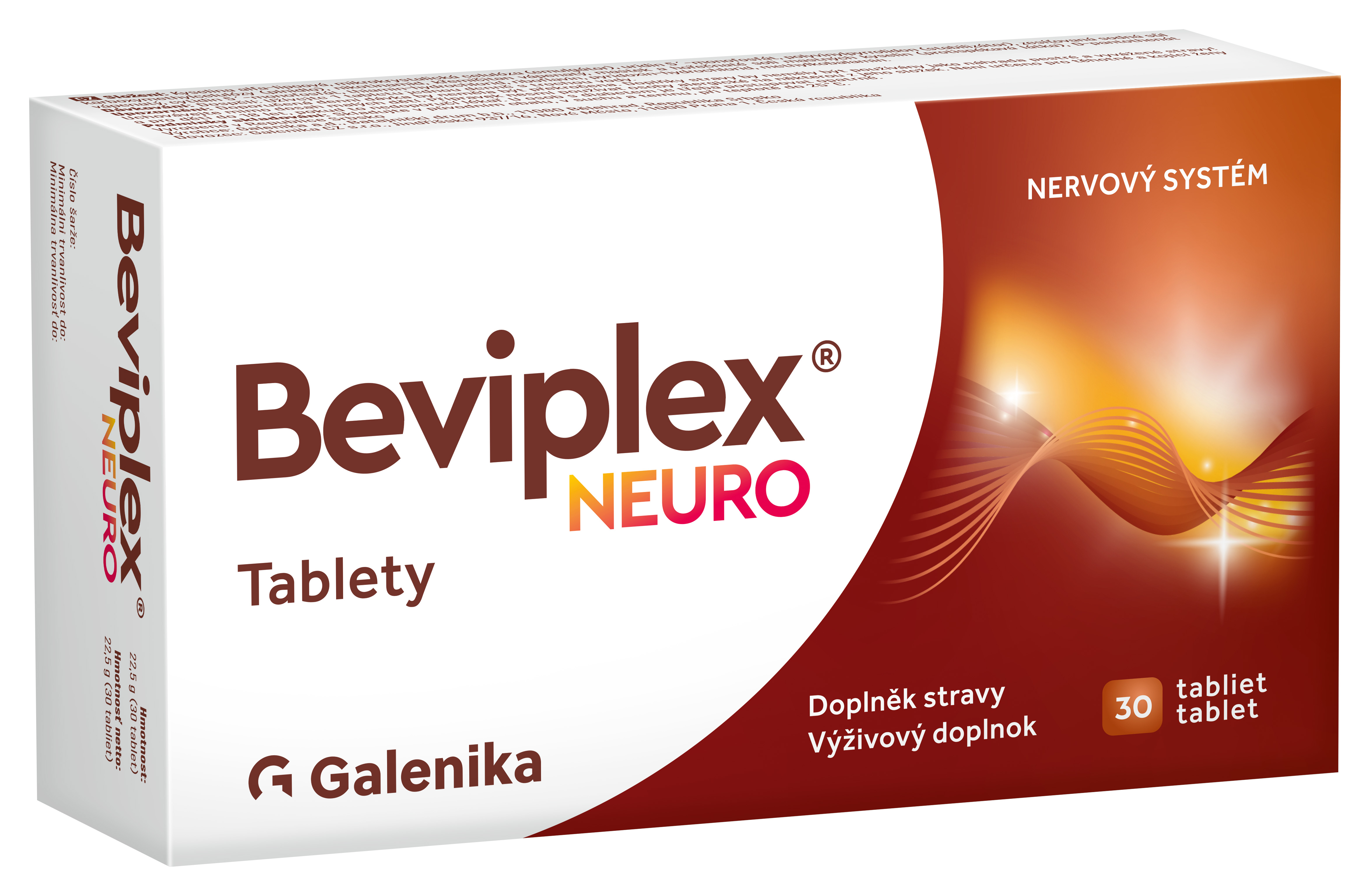 Levně Beviplex Neuro 30 tablet Galenika