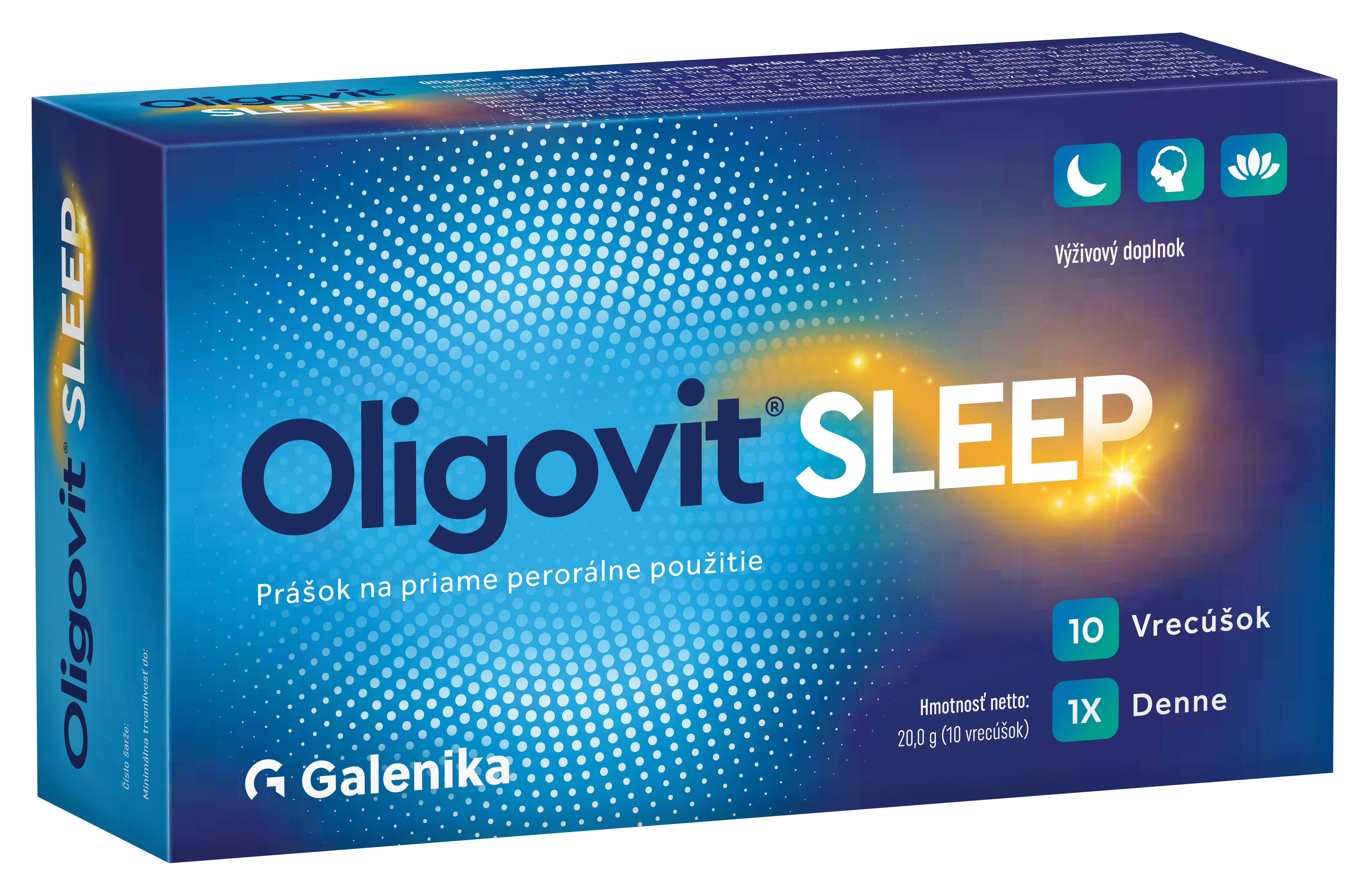 Levně Oligovit Sleep 10 sáčků 2g Galenika