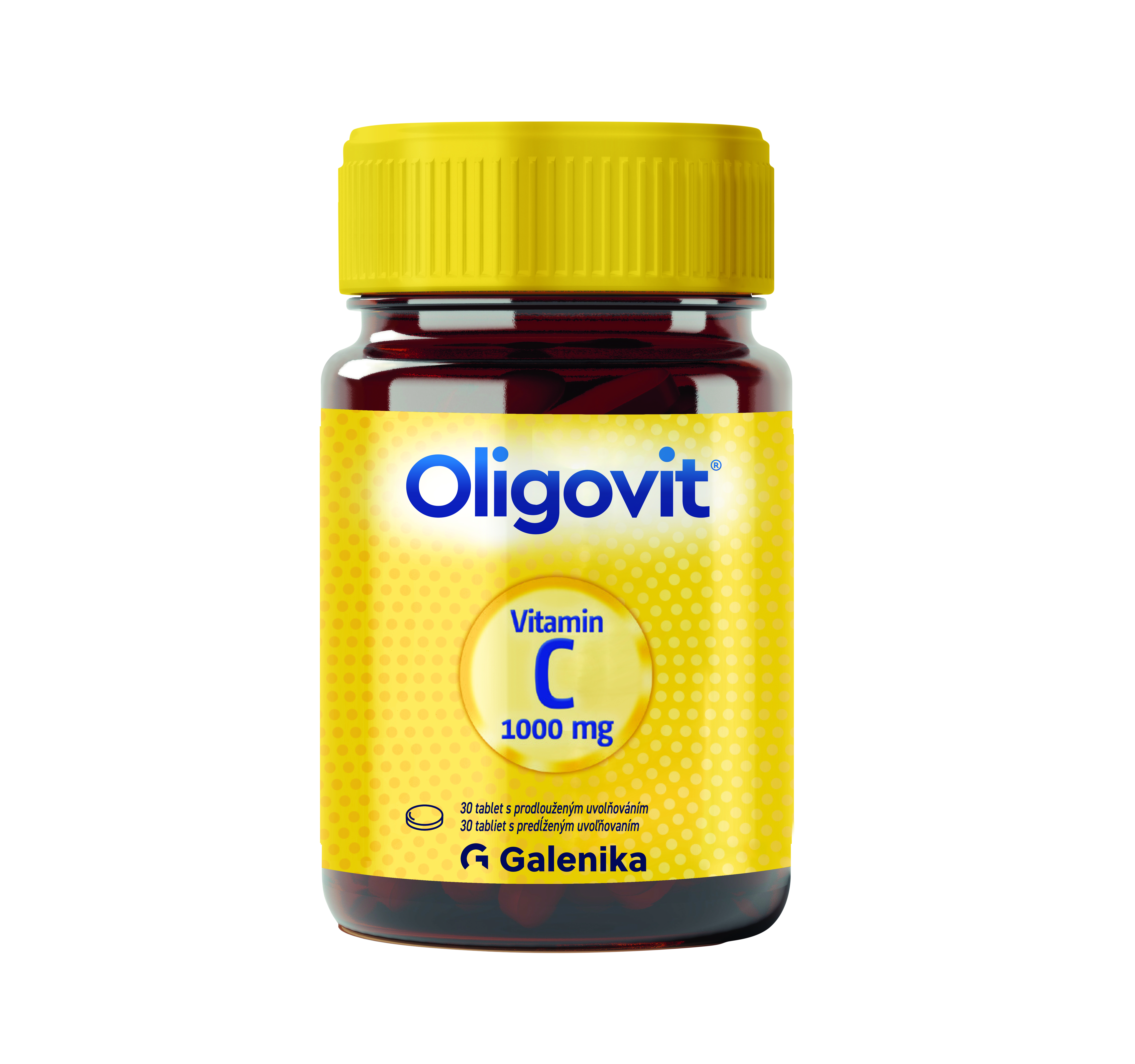 Levně Oligovit Vitamin C 1000mg 30 tablet Galenika