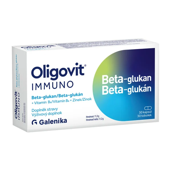 Levně Oligovit Immuno Beta-glukan 30 tobolek Galenika