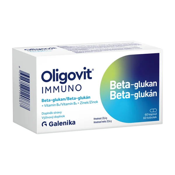 Levně Oligovit Immuno Beta-glukan 60 tobolek Galenika