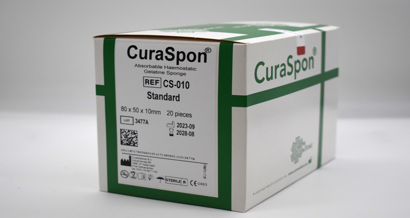 Levně CuraSpon Standard CS-010 80x50x10mm 20ks