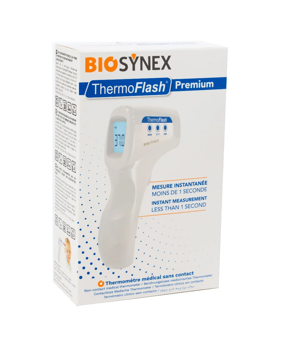 Levně ThermoFlash Premium teploměr lékařský bezkontaktní