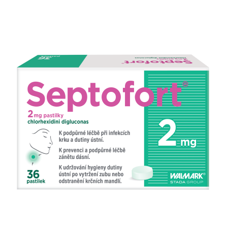 Levně Septofort 2mg 36 pastilek