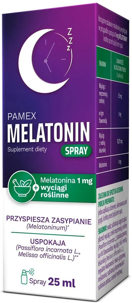 Levně Pamex Melatonin spray 25ml
