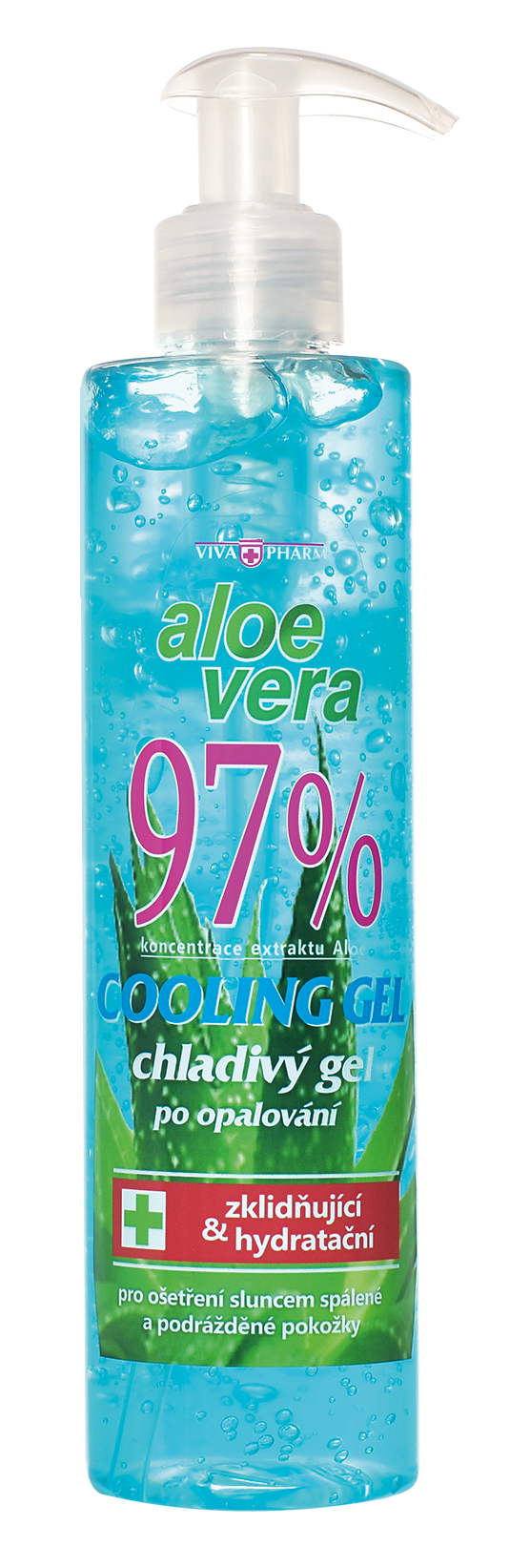 Levně VIVAPHARM Aloe Vera 97% zklidňující gel 100ml
