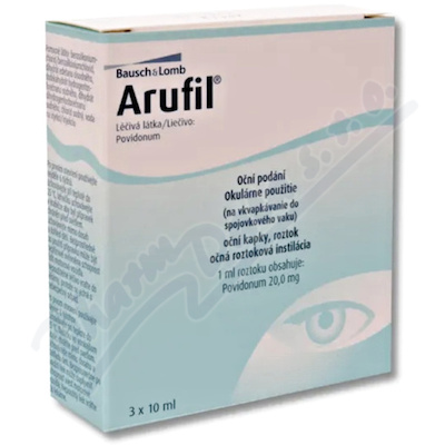 Levně Arufil 20mg/ml oph.gtt.sol.3x10ml I