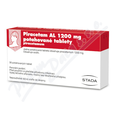 Levně Piracetam AL 1200mg tbl.flm.30