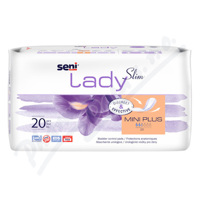 Levně Seni Lady Slim Mini Plus inkontinentní vložky 20ks