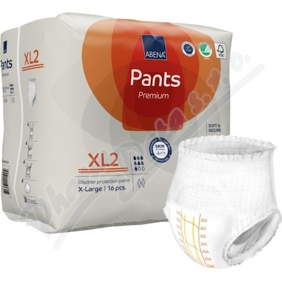 Levně Inkont.navlék.kalhotky Abena Pants Prem.XL2. 16ks