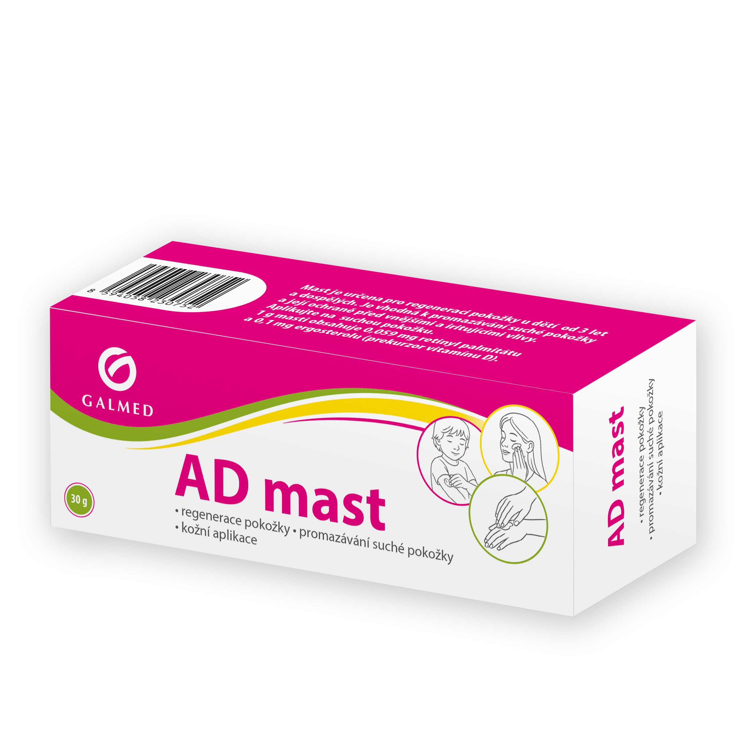 Levně AD mast Galmed 30g
