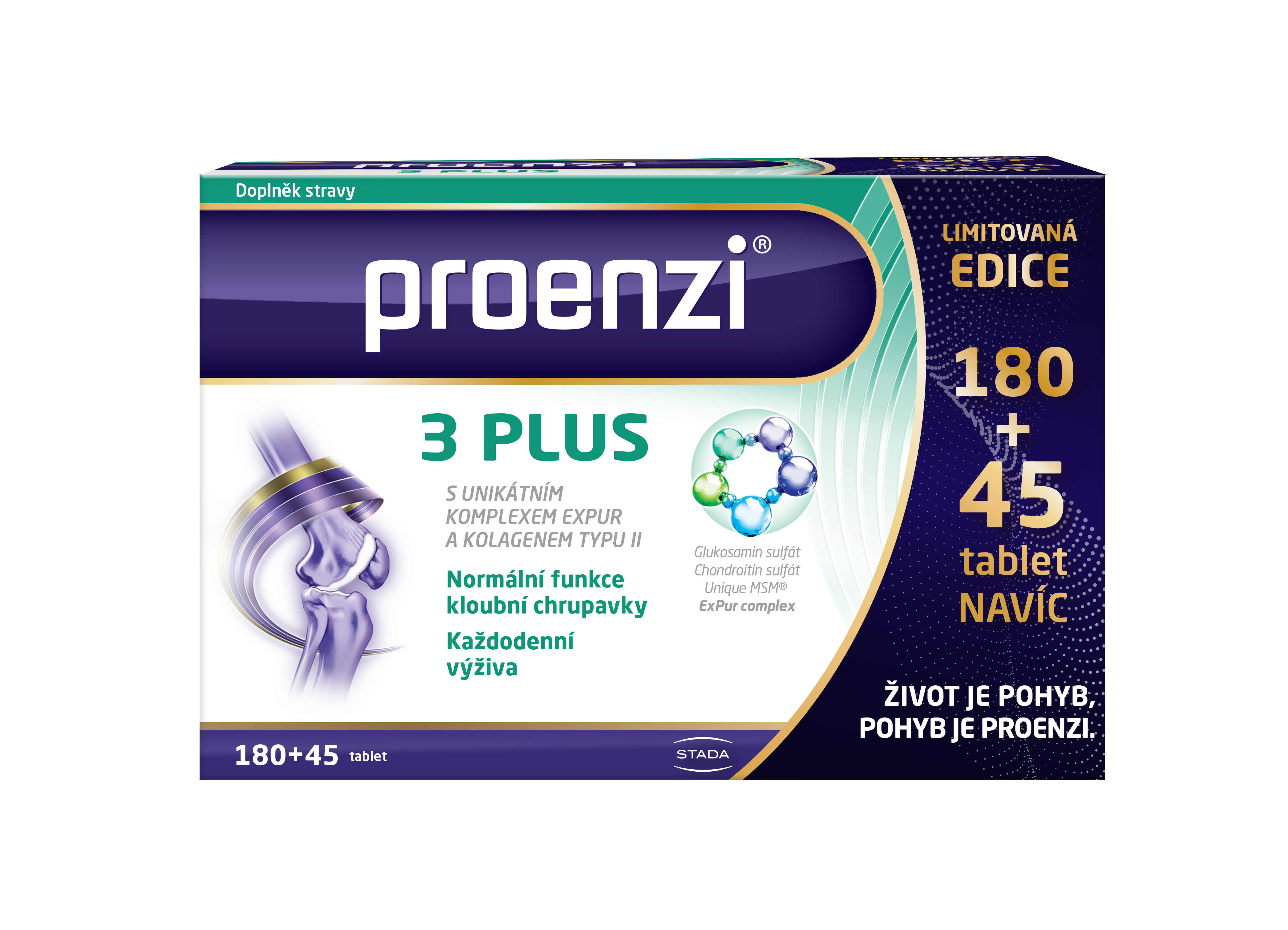 Levně Proenzi 3 plus 180+45 tablet