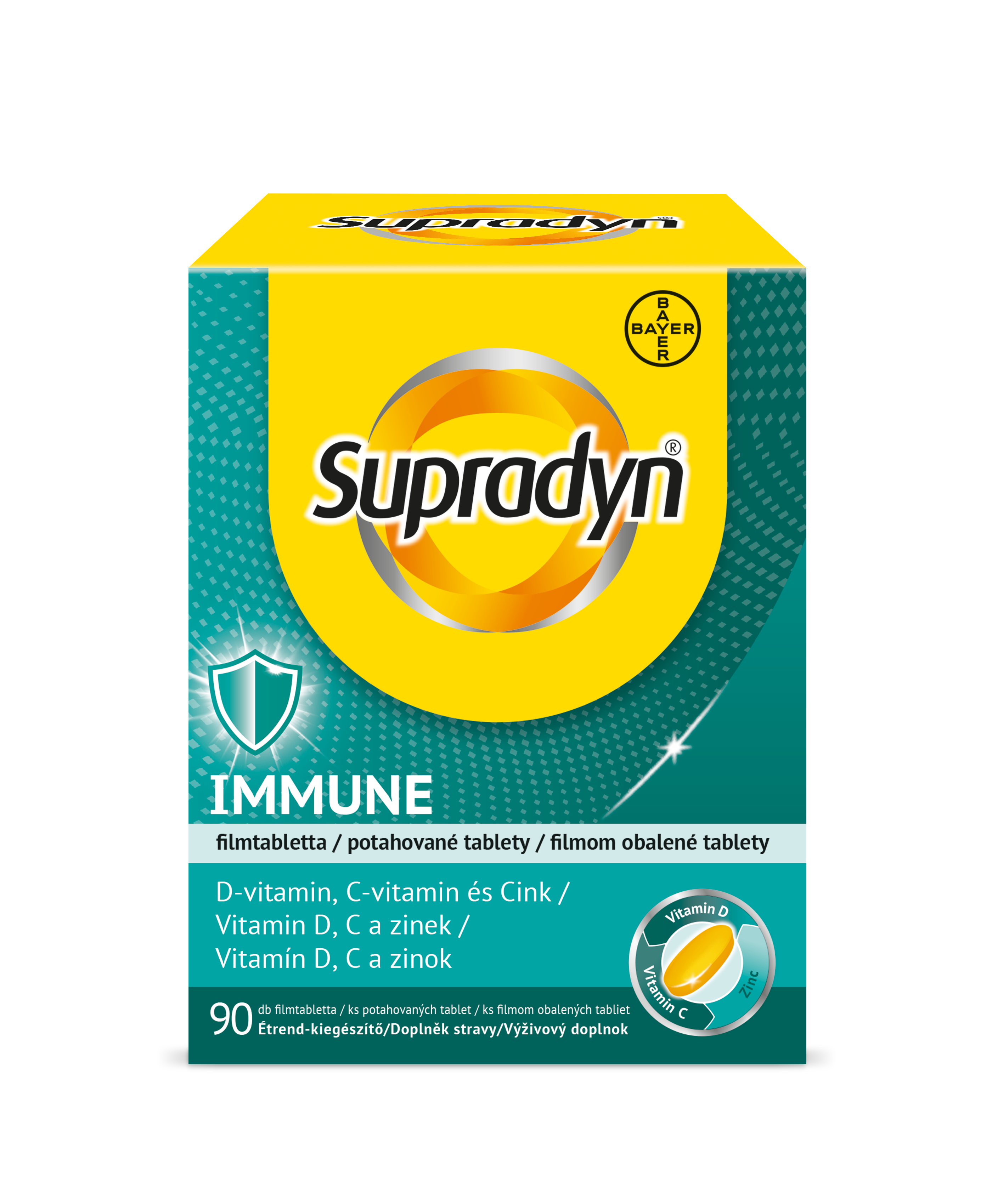 Levně Supradyn Immune 90 potahovaných tablet
