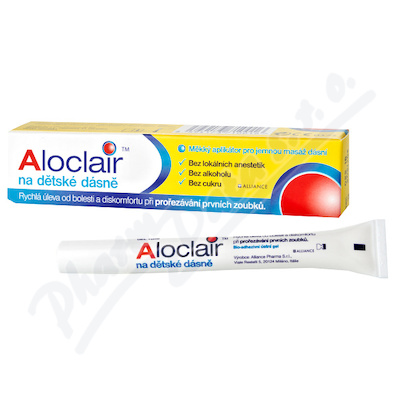 Levně Aloclair na dětské dásně gel 10ml