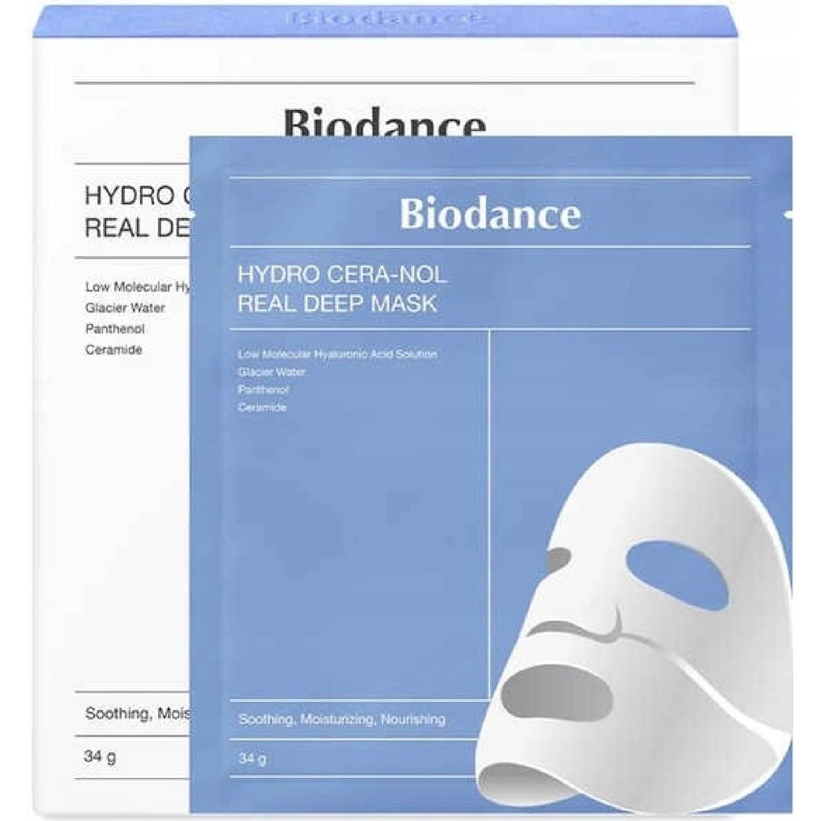 Levně Biodance hydratační pleťová maska 4x34g