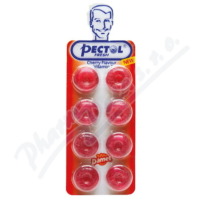 Levně Pectol třešňový drops s vit.C blistr 8ks