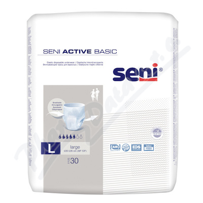 Levně Seni Active Basic Large ink.plen.kalhotky 30ks