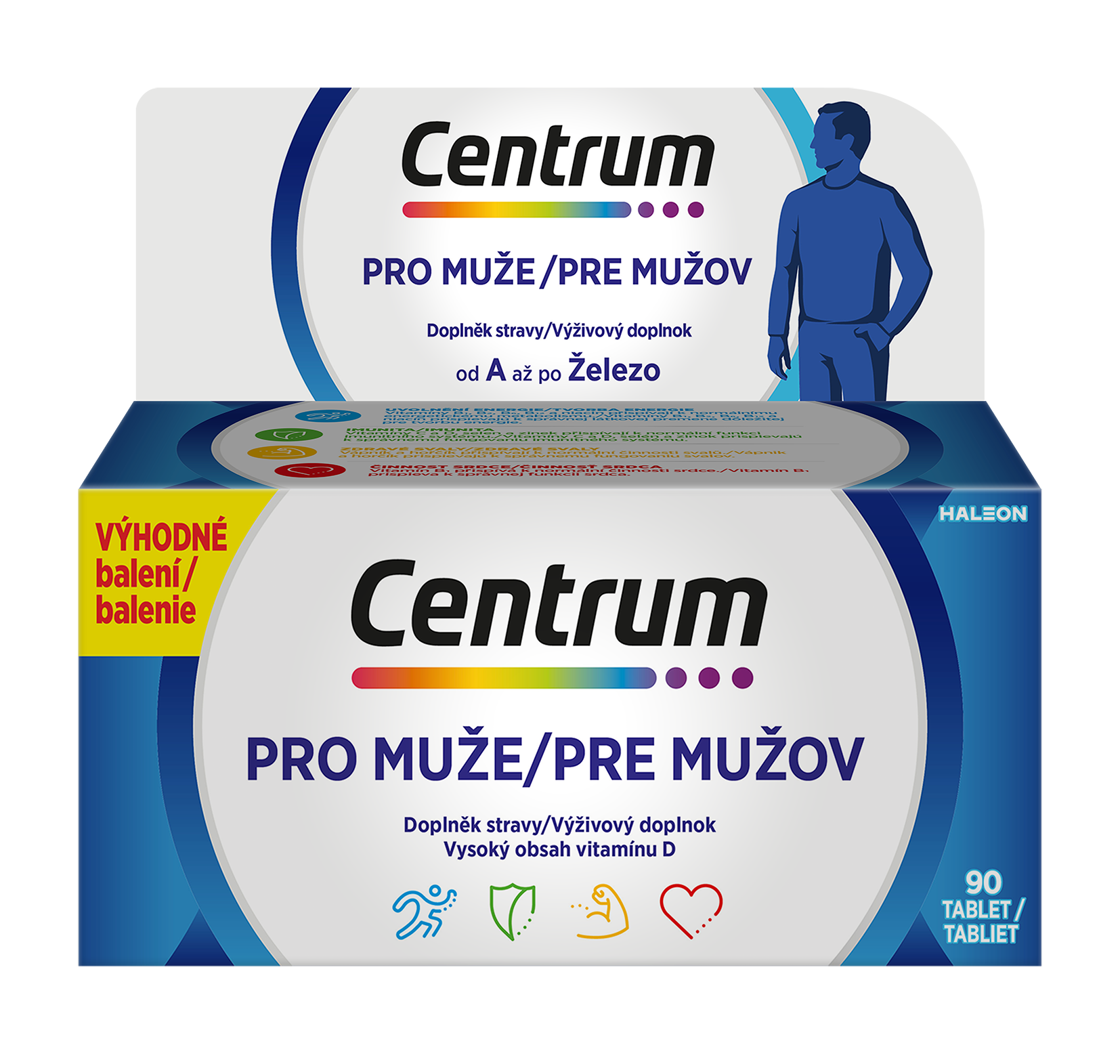 Levně Centrum multivitamín pro muže 90 tablet