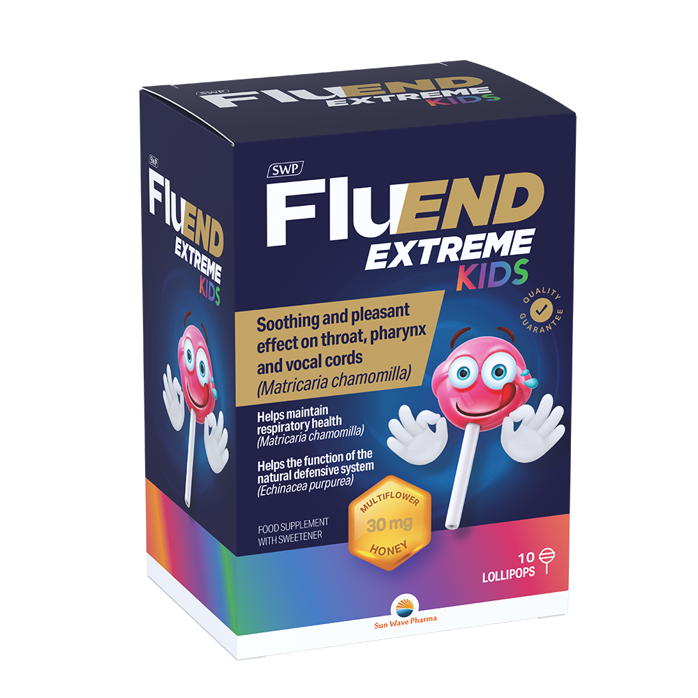 Levně Fluend EXTREME KIDS 10ks lízátek